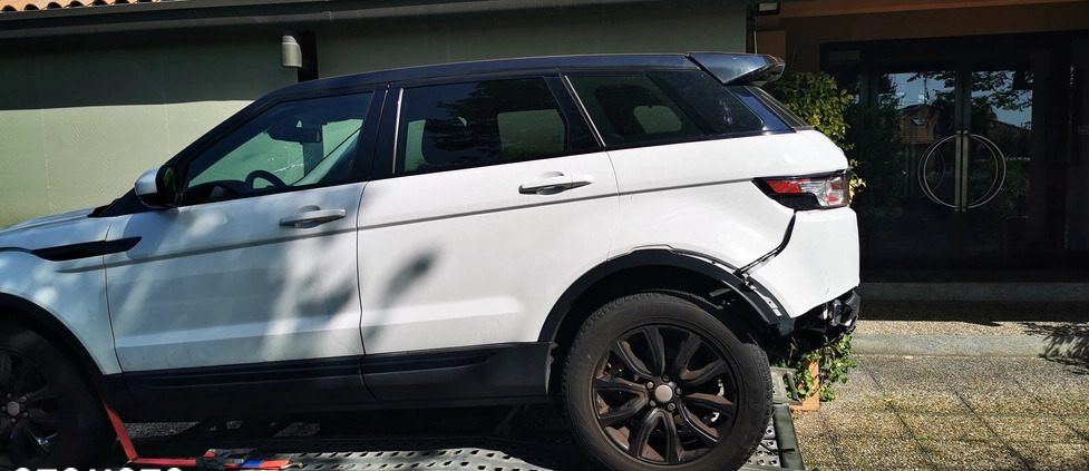 Land Rover Range Rover Evoque cena 44500 przebieg: 80000, rok produkcji 2015 z Piekary Śląskie małe 79